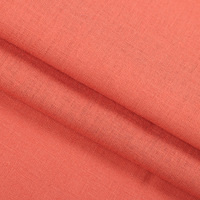Tissu en lin de couleur unie en stock de 135g pour la technique tissée de la mode féminine utilisée pour le tissu de chemise et de costume