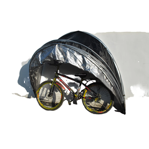 Abri Mural Suspendu <span class=keywords><strong>en</strong></span> Dôme pour 3 Vélos et 2 Motos, <span class=keywords><strong>en</strong></span> Fibre de Verre, 3000mm, Imperméable, Anti-Poussière, Quatre Saisons, Simple Couche - Product Image 1