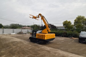 Instalador de oruga hidráulica para paneles solares, mesas de elevación hidráulica, elevadores de vacío para paneles, máquina de montaje de paneles solares - Product Image 3