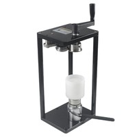 Máquina Selladora de Latas Manual Eléctrica de Acero Inoxidable de 55 mm de Diámetro para Envases de Cartón de Bebidas, Papel, Uso Doméstico
