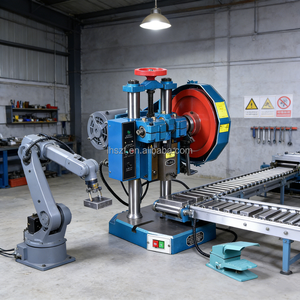 <span class=keywords><strong>Machine</strong></span> à poinçonner mécanique de table compacte à moteur pour matériaux de 0,5t à 4t, coupeur multifonctionnel - Product Image 2