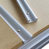 30 Anode en aluminium T-track T-slot Router Table Saw Fente en alliage d'aluminium Travail du bois Chute en alliage d'aluminium