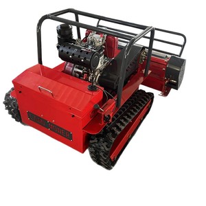 Tondeuse à gazon télécommandée, essence, 4 temps, monocylindre, lame rotative, décharge arrière, qualité professionnelle - Product Image 5