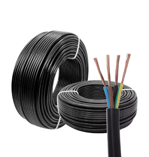 H05RN-F Rubber Flexible Cable 300/500V Heavy Duty Outdoor Power Cable VDE Approved UCIEE Approved