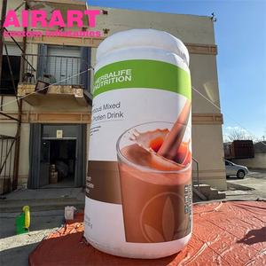 Bouteilles publicitaires gonflables géantes, bouteilles <span class=keywords><strong>de</strong></span> jus <span class=keywords><strong>de</strong></span> café gonflables pour affichage - Product Image 3