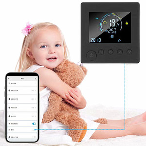 <span class=keywords><strong>Thermostat</strong></span> <span class=keywords><strong>intelligent</strong></span> WiFi Tuya pour maison connectée, chauffage au sol électrique, chaudière à gaz, contrôle de température à distance, compatible <span class=keywords><strong>Alexa</strong></span> 3A/16A - Product Image 3
