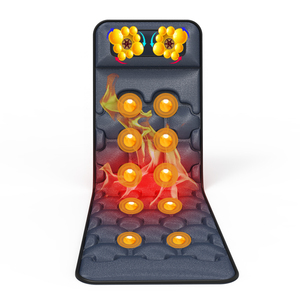 <span class=keywords><strong>Matelas</strong></span> <span class=keywords><strong>de</strong></span> massage chauffant avec vibrateur et pétrissage pour soulager les tensions lombaires, les douleurs musculaires et les maux <span class=keywords><strong>de</strong></span> <span class=keywords><strong>dos</strong></span> - Product Image 6