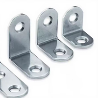 Support d'angle en acier inoxydable en forme de L à 90 degrés pour meubles, chaises, tabourets, accessoires de renforcement, connecteurs, supports d'étagères