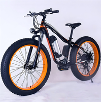 Bicicleta Eléctrica Urbana con Llantas Gruesas de 26'' (Almacén UE/Reino Unido), 48V 17.5Ah, Largo Alcance, 7 Velocidades, Aleación de Aluminio, Certificación CE, para Adultos