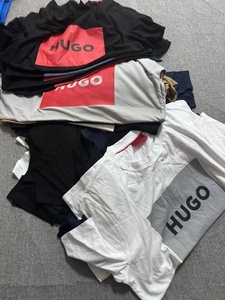 Camiseta de Manga Corta para Hombre, 2026, Transpirable, Cómoda, de Algodón Liso, con Estampado de Letras, Cuello Redondo, Suave - Product Image 1