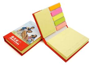 5 <strong>Flags</strong> Assorated Sticky Note <strong>Books</strong>- Waterdrop Print <strong>on</strong> the Cover - Product Image 2