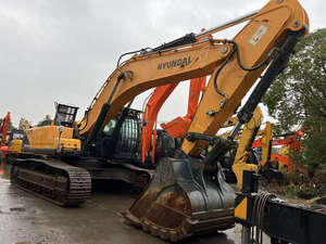 Pelle hydraulique sur chenilles de 52 tonnes Hyundai R520L-9VS équipement minier d'occasion de haute qualité Corée - Product Image 2