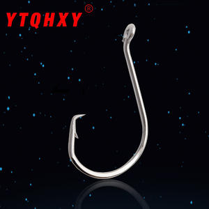 Anzuelos de pesca tipo pico de águila, de acero con alto contenido de carbono, para señuelos, aparejos de pesca, Texas Rig, anzuelos para cebo blando, paquete de 10, anzuelos súper resistentes para pesca en el océano. - Product Image 2