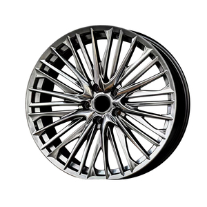 Jantes de voiture en alliage d'aluminium A356 de 18 à 19 <span class=keywords><strong>pouces</strong></span> 114.3PCD 5 <span class=keywords><strong>trous</strong></span> à rayons multiples pour roues de voiture de tourisme Toyota Reiz Crown - Product Image 6