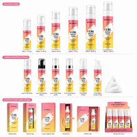 Mousse capillaire bio hypoallergénique aux herbes, marque privée, 200 ml, définit les boucles, tenue extrême, sans effet collant, mousse pour cheveux bouclés, OEM ODM