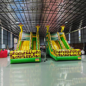 Château gonflable pour enfants, jeu de fête combiné, château gonflable rose, château gonflable commercial avec toboggan intérieur - Product Image 3