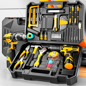 Kit combinado inalámbrico de 20 V sin escobillas 5 en 1: taladro, amoladora angular, martillo rotatorio, llave de impacto y destornillador - Product Image 5