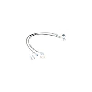 Cable de freno delantero de acero inoxidable Haofa de 26 pulgadas para Jeep Wrangler TJ YJ XJ 1987-06, pieza de repuesto - Product Image 1