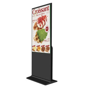 Affichages numériques 49/55 pouces, panneau publicitaire autoportant, écran LCD pour menu, affichage vidéo intérieur avec CE/FCC - Product Image 2