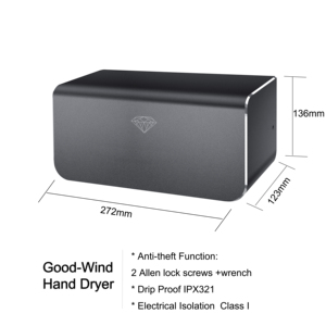 <span class=keywords><strong>Prix</strong></span> du <span class=keywords><strong>sèche</strong></span>-mains en alliage d'aluminium d'usine <span class=keywords><strong>Sèche</strong></span>-mains <span class=keywords><strong>électrique</strong></span> automatique mains libres à séchage rapide sans contact - Product Image 5