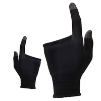 MEMO GG02 Gants à deux doigts avec fibres d'argent, gants de jeu professionnels pour téléphone portable
