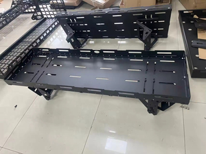 Panier de toit en aluminium de haute qualité pour pneu de secours, modèle 6021, pour Wrangler JK JL TJ YJ, Ford <span class=keywords><strong>Mustang</strong></span>, Caravans, Reynol - Product Image 6