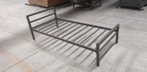 Cama de metal de acero para dormitorio, marco de cama individual, doble completo, individual, tamaño King, camas de metal - Product Image 3