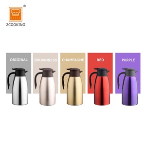 <span class=keywords><strong>Carafe</strong></span> thermique à café en acier inoxydable, 2 L, contenant isolé sous vide, à Double paroi, résistance de la chaleur de 24 h, ml - Product Image 6