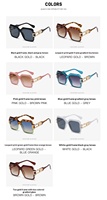 Lunettes de soleil carrées vintage unisexe, style Harajuku, tendance street style, protection UV400, pour influenceurs - Vente en gros usine
