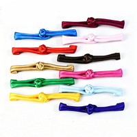 2 boutons grenouille de style chinois pour Cheongsam et costume Tang, attaches rétro faites à la main, accessoires décoratifs pour vêtements