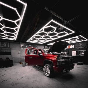 110V 220V detalle garaje hexagonal LED detalle luz de trabajo - Product Image 5