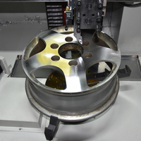 Tour CNC de restauration de roue CKL22Q à jante fixe verticale