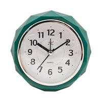Jam Alarm Analog Quartz Mini Bosheng GH913 Bertenaga Baterai dengan Desain Tradisional untuk Perjalanan & Penggunaan di Meja