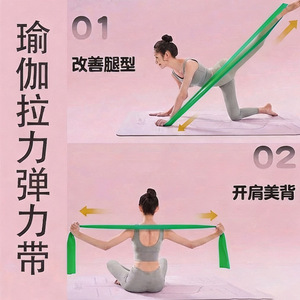 Bandes de résistance Chanxi 150cmx15cm TPE haute élasticité pour la remise en forme et le yoga à domicile - Product Image 4