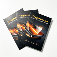Film protecteur d'écran HD transparent en TPU auto-réparateur doublement renforcé, anti-jaunissement, anti-traces de doigts, en hydrogel pour téléphone portable