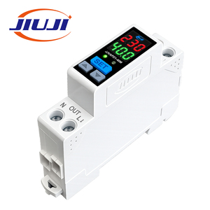 <span class=keywords><strong>Relais</strong></span> de protection de tension et de courant JIUJI 40A sur rail DIN, protection contre les surtensions et les sous-tensions 100 à 300V, 80 à 280V, avec fonction de temporisation à l'activation et de rappel d'alarme - Product Image 5