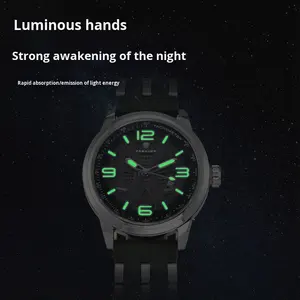 Nuevo Reloj Mecánico <span class=keywords><strong>Citizen</strong></span> para Hombre, 48 mm, Totalmente Automático, Moderno, Resistente al Agua, con Pantalla Analógica Luminosa y Correa de Acero Inoxidable - Product Image 4