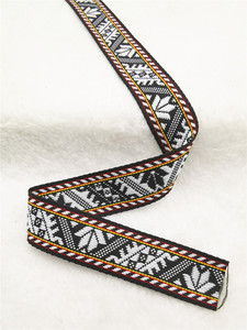 Đồ Lót Dệt Logo Tùy Chỉnh Thắt Lưng Mềm Bền Bền Mềm Nhà Máy Chuyên Nghiệp Thắt Lưng Co Giãn Dây Thun Jacquard Ruy Băng Dệt Hoa - Product Image 4