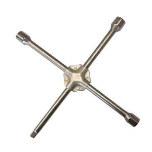 Clé croisée de retrait de roue réglable 6072 CRV tailles 17mm et 21mm outils à main bricolage OEM personnalisable - Product Image 1