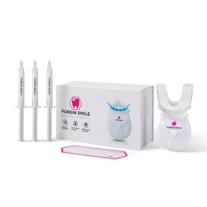Professional Home Use Custom Brand Mint <b>Teeth</b> <b>Whitening</b> Kit Silicone Mouth Tray Non-Peroxide LED Gel Refills Luxury Gift Box CE - Product Image 3