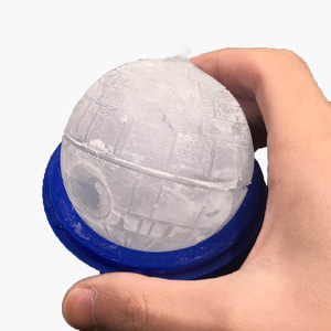 Molde de silicona para cubitos de hielo en forma de Estrella de la Muerte para whisky, para congelador - Product Image 3