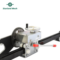 Système de rail mécanique pour machine de découpe de béton à scie diamantée, rail de guidage