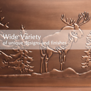 ถาดรองรองเท้าลายเขากวาง โลหะเคลือบสีทองเหลืองโบราณ ถาดตกแต่งโลหะ ถาดใส่ของในห้องน้ำ ถาดเสิร์ฟ ถาดเก็บของ - Product Image 1