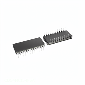 CD54HC154F3A Circuits Intégrés Logiques CMOS Haute Vitesse 4 à 16 Entrées, Boîtier CDIP 24 (0,600 po, 15,24 mm) En Stock - Product Image 1