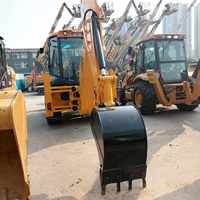 Haute efficacité de travail, puissance élevée, bonne maniabilité, JCB 3CX, chargeuse-pelleteuse JCB 3CX pour la construction et la construction routière