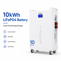 Sistema de Batería LFP de 10 kWh para Uso Residencial, 48V 200Ah, Celdas de Grado A, Alta Eficiencia, 8000 Ciclos, Energía para el Hogar, Larga Duración