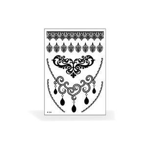 Autocollant de tatouage temporaire motif floral en film PET, application sur bras, taille unique, imperméable, tenue 3-5 semaines - Product Image 5