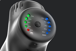Negro de percusión sin tejido profundo vibración <span class=keywords><strong>muscular</strong></span> fisioterapia máquina para sporter masajeador masaje arma - Product Image 5