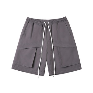 Pantalones Cortos de Trabajo con Bolsillos Grandes - Diseño Casual Sólido, Transpirables y de Secado Rápido, Costuras Reforzadas y Ajuste Cómodo - Product Image 2