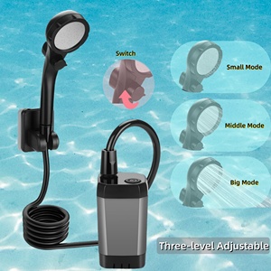 Ducha Eléctrica Recargable para Exteriores con Certificación CE IPX7 a Prueba de Agua, 6000 mAh, para Camping, Senderismo, <span class=keywords><strong>Viajes</strong></span>, Lavado - Product Image 3